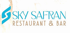 Man standing in front of Sky Safran Restaurant entrance